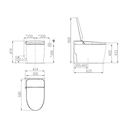 hands free toilet flush size hands free toilet flush size